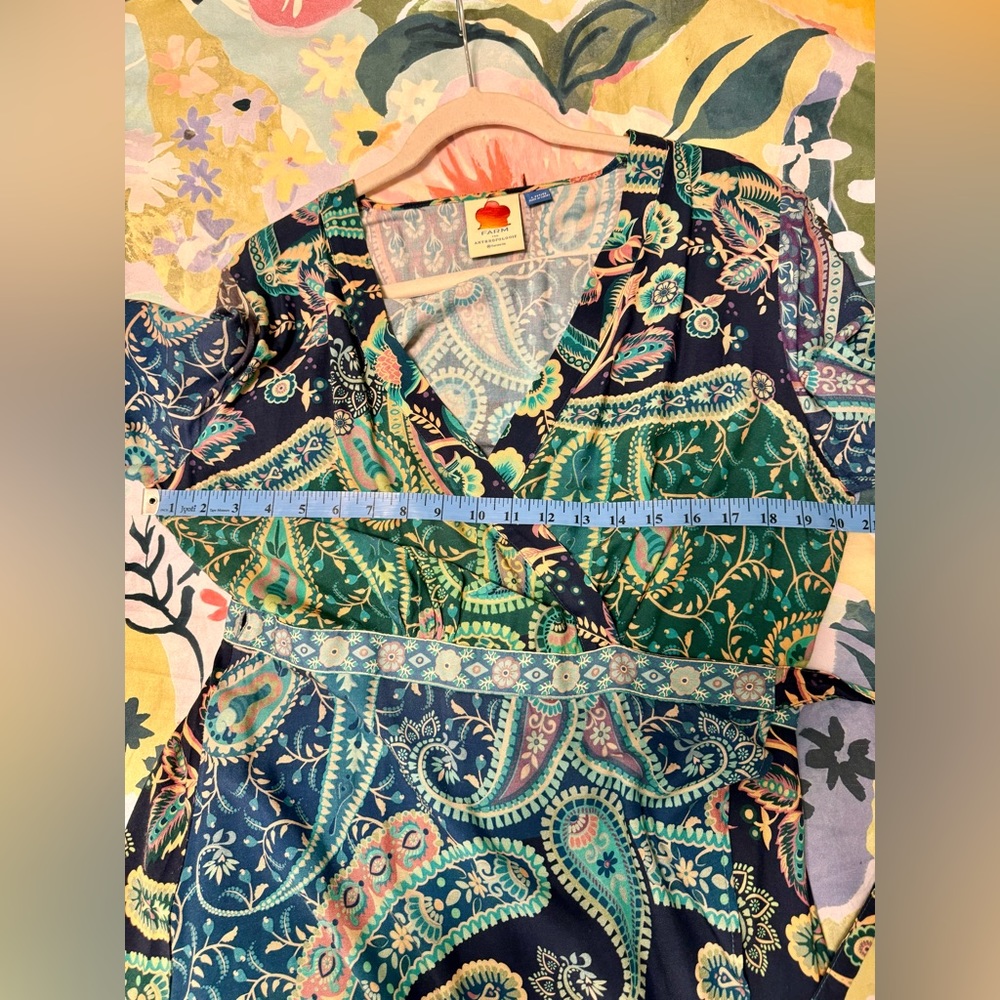 Farm Rio Wrap Dress - Anthro - Picture 10 of 13